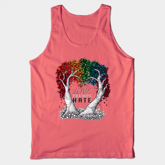 Love trumps hate Tank Top by selandrian